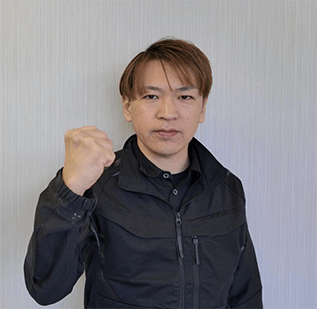 株式会社ファーストステップ 施工主任 藤原 健太郎